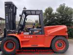 4 Cylinders 85KW 10t Forklift Truck LG100DT Euro II