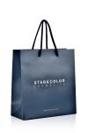 embossing Cosmetic Packaging Bag , UV coating Shopping Bag Printing for Beauty