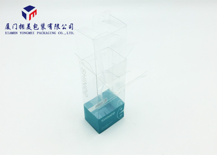 Keyring Transparent Plastic Box , Clear Pet Plastic Boxes 12.5cm Height