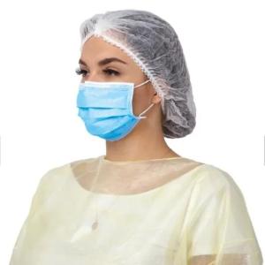 Quality Non Woven Disposable Medical Mask , Blue Disposable Earloop Face Mask wholesale