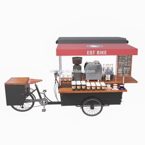 Quality 125L Box Structure Disc Brake Tricycle Coffee Cart wholesale