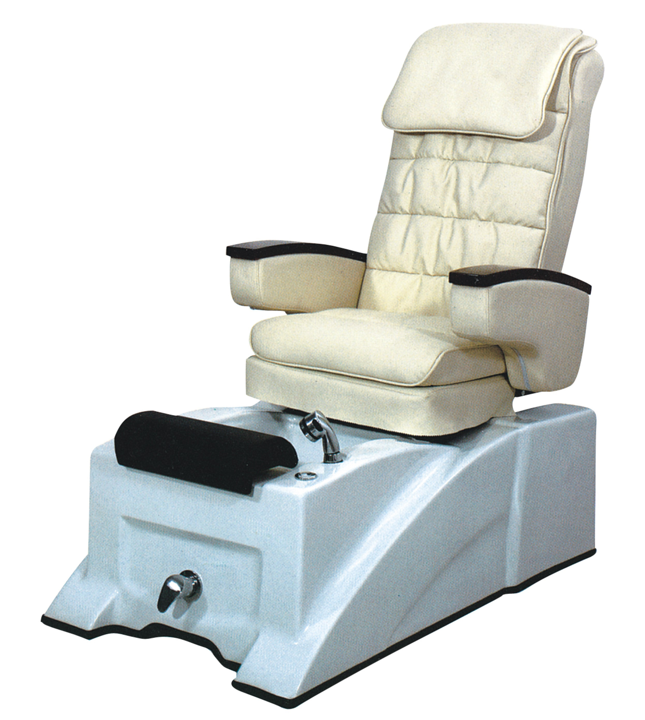 WT-8237 Reclining Pedicure Massage Chair With Foot Spa / All In One Pipeless Pedicure Chair