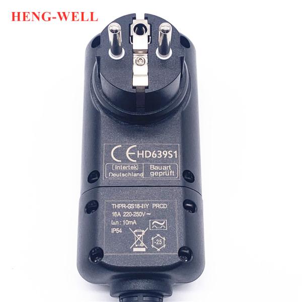 Cheap Custom Length GFCI Power Plug Protected For US Electrical Outlet Connection 250V for sale