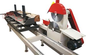 Quality Round Log Cutting Circular Sawmill Sliding Table Saw Machines wholesale