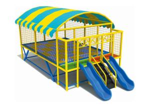 Quality Round Mobile Bungee Trampoline Corrosion Resistance For Supermarket wholesale