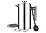 Stainless Steel 51oz French Press Coffee Pot Double Wall Insulated Cafetiere