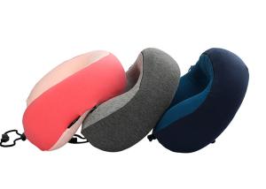 Quality ComfortableTravel Head Pillow , Portable Inflatable Travel Pillows For Airplanes wholesale