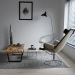 Modern Black Metal Floor Lamp Living Room Reading Bedroom Mantis Floor Lamp (WH