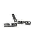 OEM Durable CNC Machined Aluminum Parts Color / Shape Customized