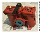 FUEL TRANSFER PUMP DUAL FUEL FILTER, DUAL SWITCHABLE FUEL FILTER A50 0 0.25/0.16