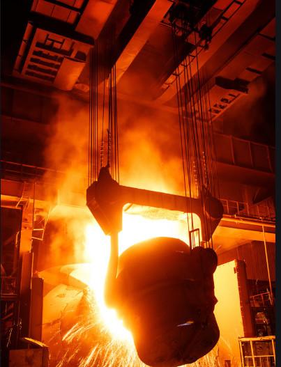 YLD metallurgical casting crane, 5T ladle melting truck, steel casting plant