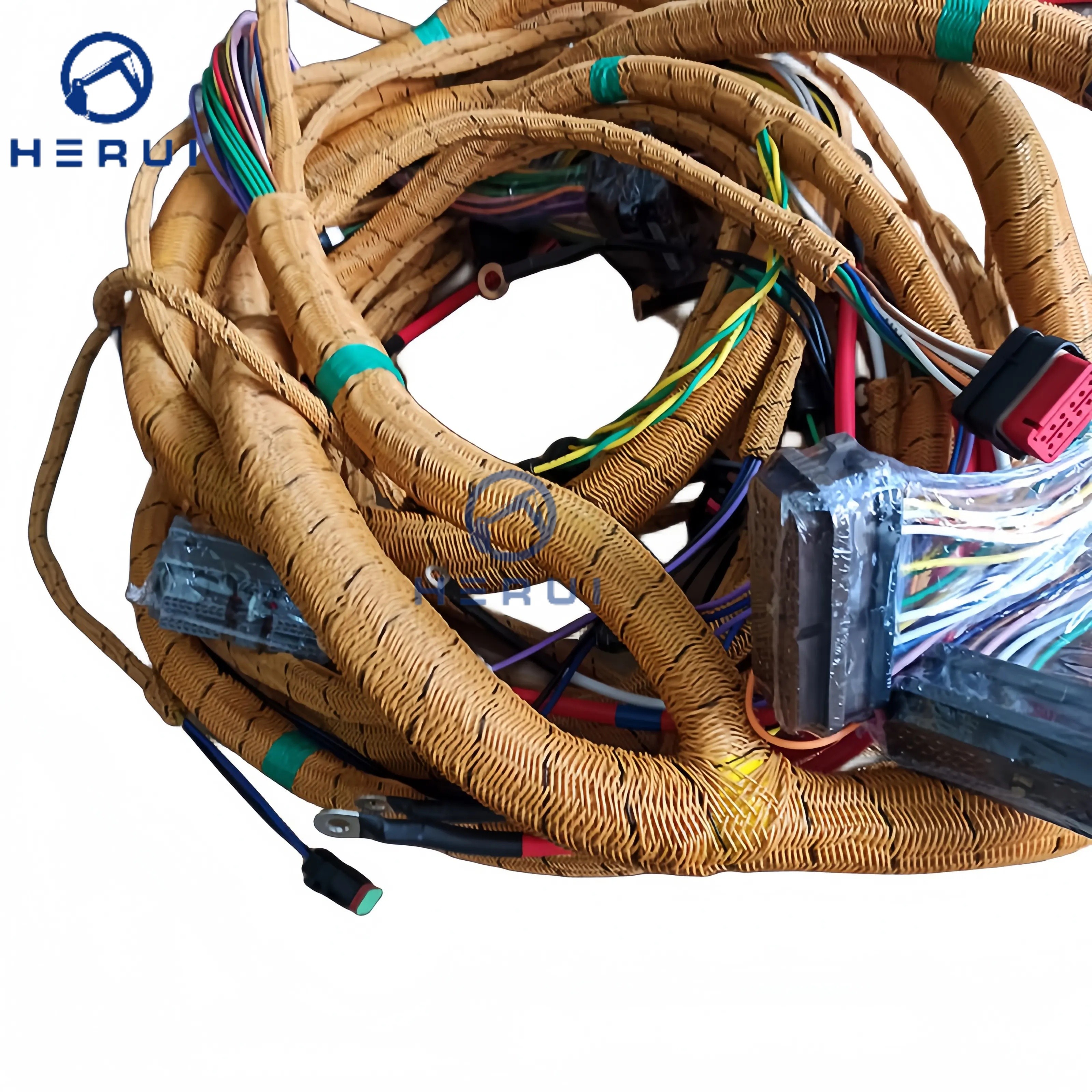 E320D E323D Excavator External Wiring Harness 306-8777 For Caterpillar C6.4 Diesel Engine Wire Harness