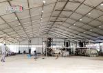 Waterproof Outside Emergency Medical Tents With Lighting , AC , Carpet
