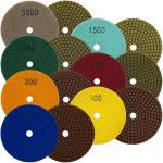 Durable Diamond Polishing Pads , High Efficiency Diamond Terrazzo Polishing Pads