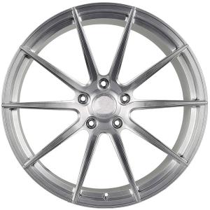 Quality Brushed Silver Forged Aluminum Alloy Wheels For Racing wholesale