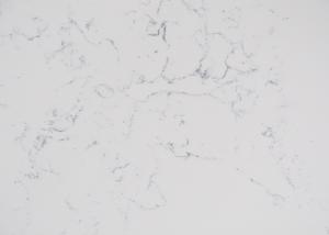 Quality High Hardness 3200*1600 Engineered Quartz Stone Kitchen Tops Impact Resistant wholesale