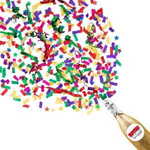 Quality 26.5cm Mix Color 100% Safe Beer Party Confetti Cannon wholesale