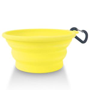 Quality Travel 100% Pure Silicone Dog Bowl Foldable For Journeys Hiking Kennels &amp; Camping Dogs Feeding Bowls wholesale