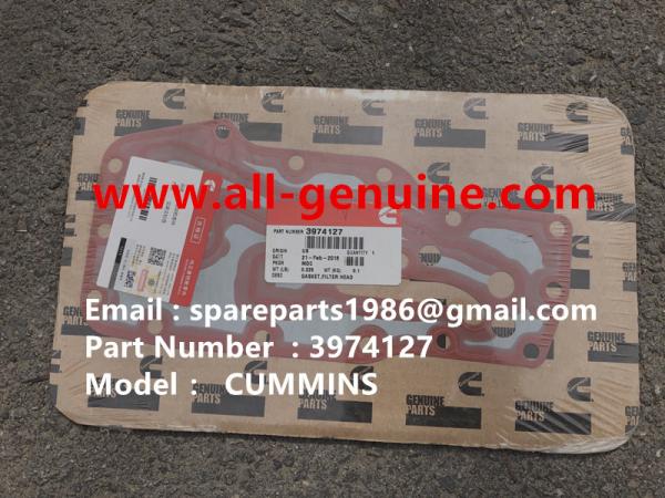 3974127 GASKET COOLER CUMMINS ENGINE TEREX NHL DUMP TRUCK TR35 TR50 TR60 TR100