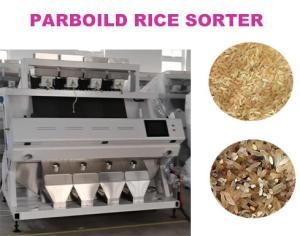 Quality 256 Channels 4 Chutes CCD Color Sorter Machine For Parboiled Rice wholesale