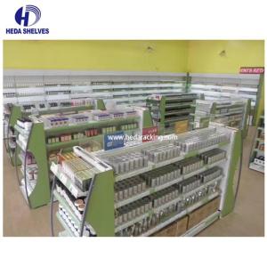 Quality Light Duty Shelf Pharmacy Supermarket Display Shelves Green wholesale
