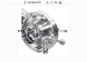 Quality CIP Port DN50 1.4301 Manual Butterfly Sanitary Ball Valve wholesale
