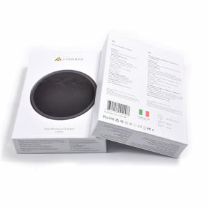 Quality 200g/sm Qi 10W Wireless Charger Paper Box Packaging wholesale