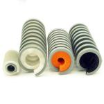 Custom Industrial Nylon Bristle Coil Spring Brush Spiral Inner