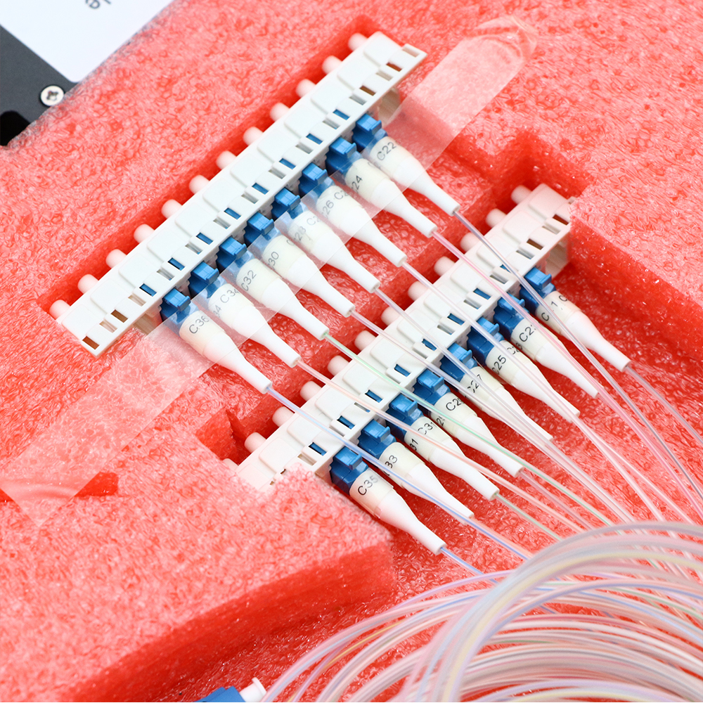 40CH 100GHz WDM Wavelength Division Multiplexing Athermal AWG Module