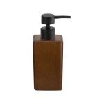 Square Shape Walnut Wood Bathroom Accessories Sets Bathroom Vanity Sets For