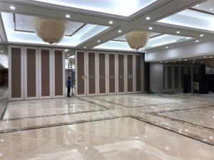 Quality 45dB Soundproof Level Gala Banquet Hall Partition Wall Customization wholesale