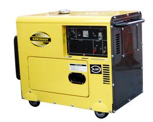 Quality Electric Starter 3 Phase Silent Diesel Generator Set 60HZ KDE3500T3 wholesale