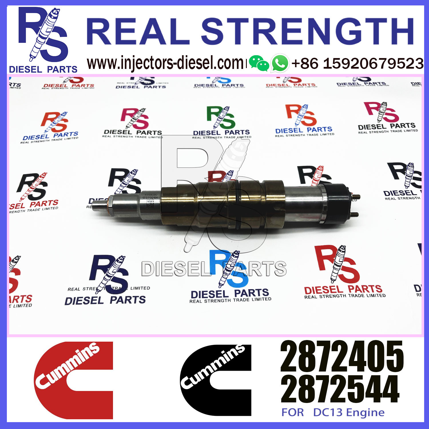 Cummins Machinery Engine Parts ISX QSX Injector 5579417 2872405
