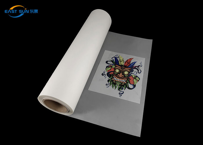 0.075mm DTF PET Transfer Film Cold Peel Hot Peel For DTF Printer