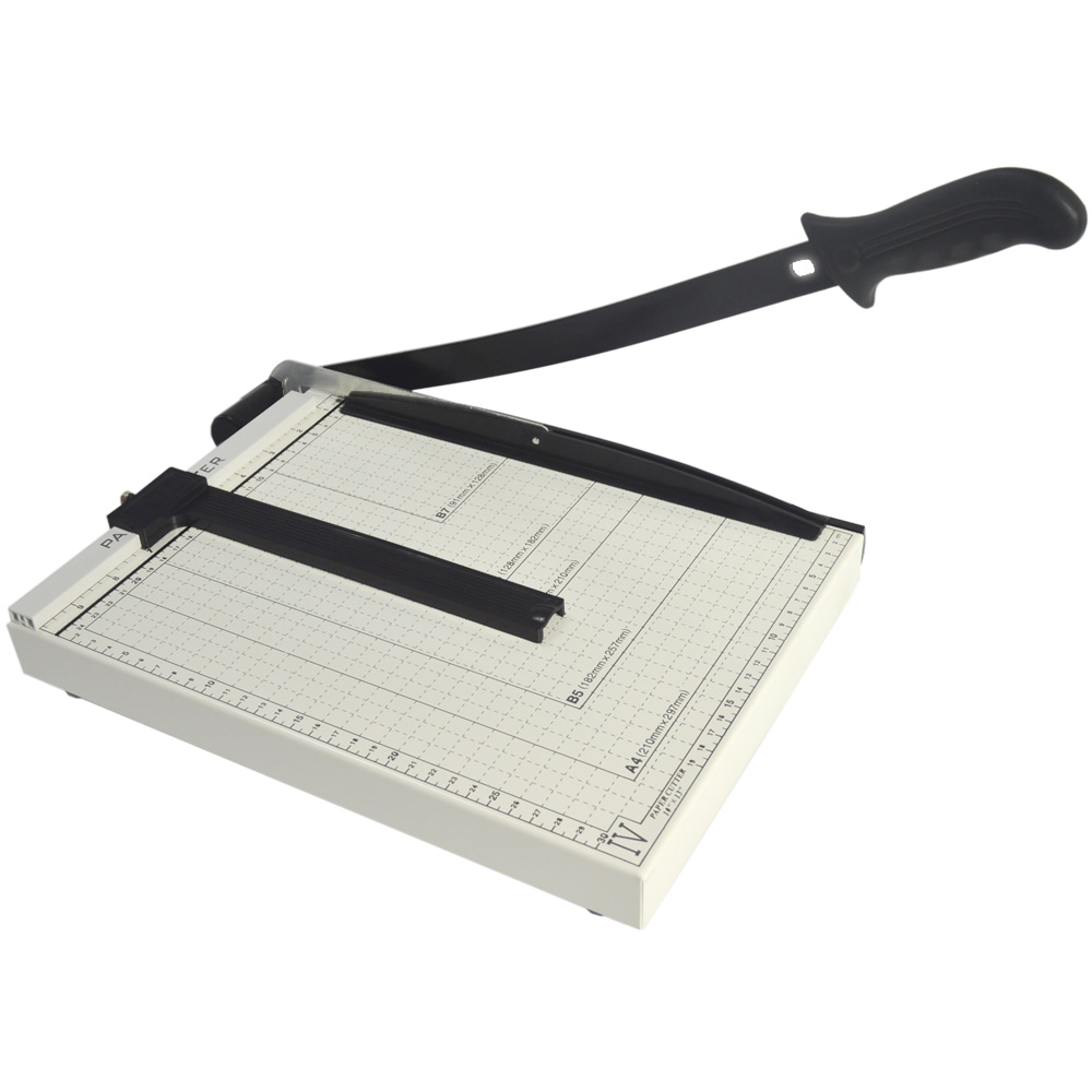 Cut Common Paper with ZEQUAN A4 Paper Trimmer Guillotine Manual Paper Cutter