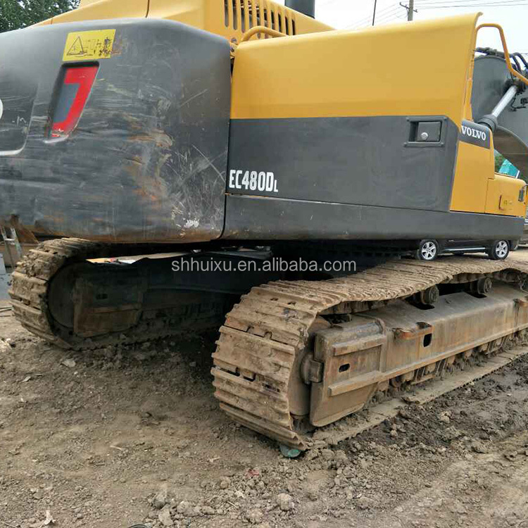 Original 48 Ton Volvo Used Excavator Big Digger Used Volvo 480 Machinery Repair Shops