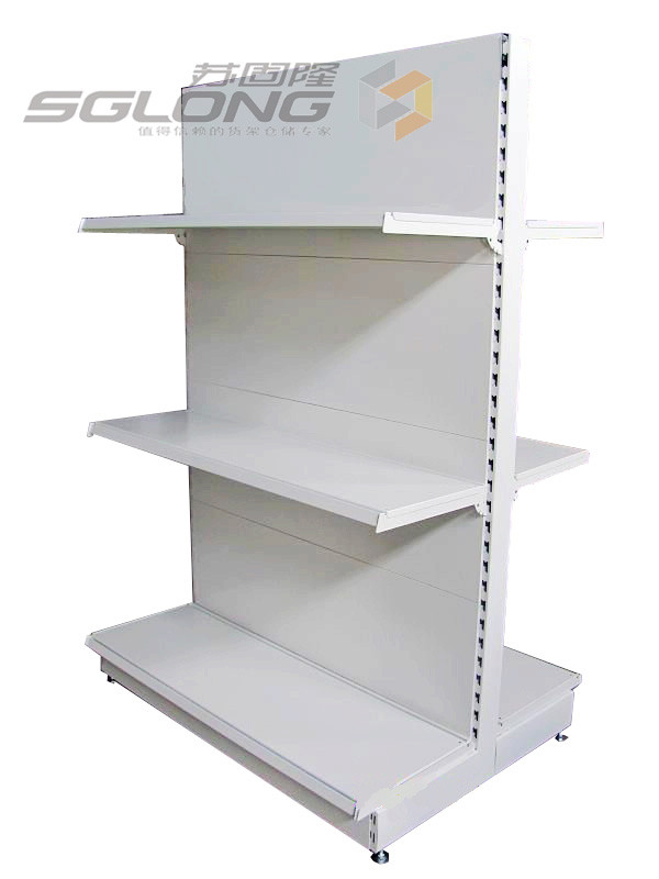 Tego Heavy Duty Supermarket Retail Gondola Shelving Units , Gondola Display Rack