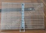 Aluminum Material Transparent Led Wall , Led Advertising Board 120° Viewing