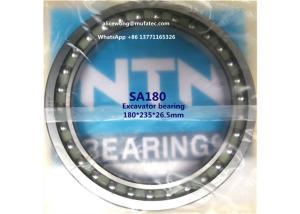 Quality SA180 excavator bearing thin section angular contact ball bearing 180*235*26.5mm wholesale