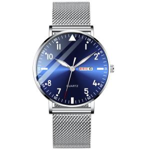 Quality Bilayer Multifunction Watch Stainless Steel Back Bracelet Watch 6mm Thickness wholesale