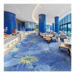 Conference Room Nylon Printed Carpet With Flamme Resistance