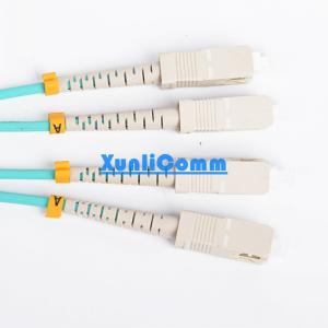 Quality Duplex Fiber Optic Patch Cord SC SC Low Insertion Loss High Return Loss wholesale