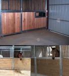 Customizable Steel Framed Agricultural Buildings Horse Shed Anti Seismic