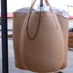 1 Ton Baffle Big Bag , Jumbo Circular Super Sack Bulk Bag Anti UV