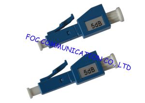 Quality Fiber Optic Attenuator LC / UPC 5dB High Precision Attenuation Value For FTTH wholesale