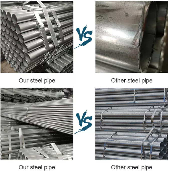 TISCO 1008 1010 1020 Gi Steel Pipe Q195 Q235 20mm Galvanized Round Tube