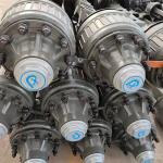 China Factory Trailer Axle Axel 20T with Trailer Rims Wheels trailer parts