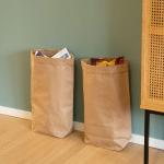 Waterproof Biodegradable Brown Kraft Paper Lawn Leaf Trash Yard Waste Rubbish