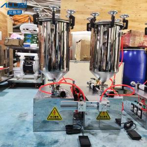 Quality Mascara Nail Polish Lipstick Pneumatic Filling Machine Stainless Steel 316L wholesale