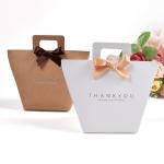 Customized Gift Food Packaging Bags Candy Kraft Paper Treat Bags Recyclable